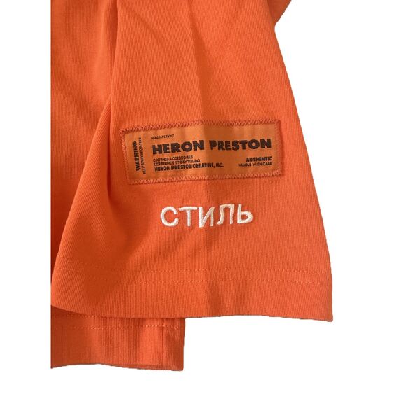 HERON PRESTON - Turtleneck - Orange - Rare size XXL - Picture 3 of 13